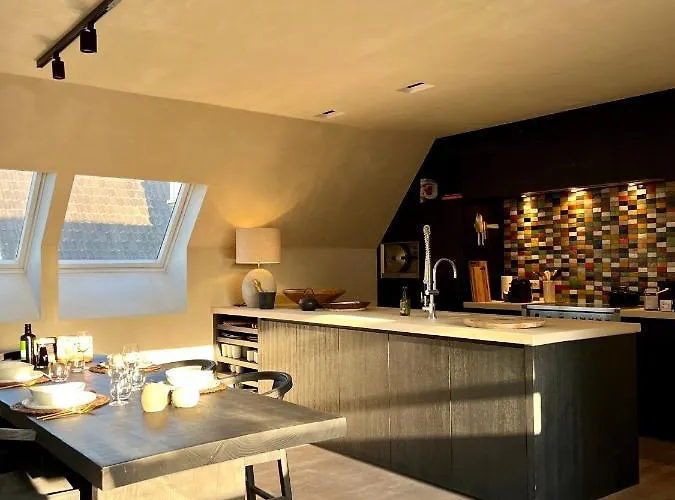 Appartement Luxe Duplex Met Prive Parking